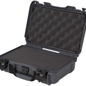Nanuk 9091007 909  Waterproof & Airline Approved Graphite Resin w/ Cubed Foam 11.44″ L x 7″ W x 3.68″ H Interior Dimensions