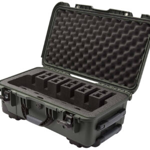 Nanuk 9356UP6 6-Up Pistol Case Olive 22x14x9