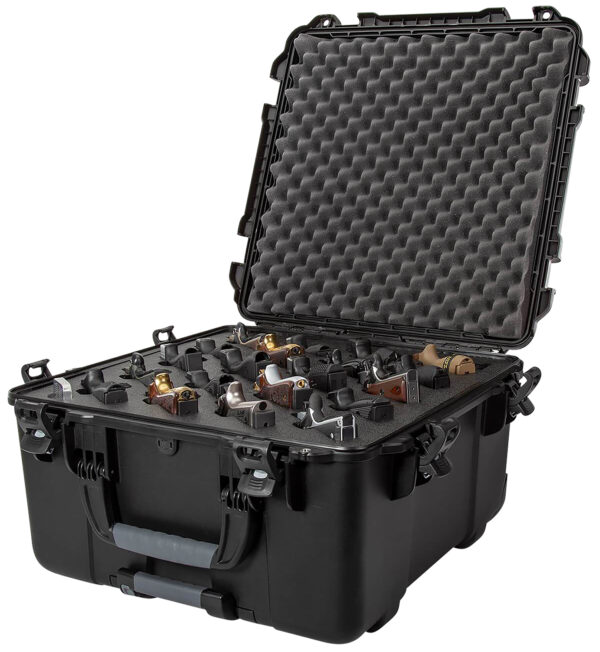 146627 Nanuk 968 20-Up Pistol Case w/Foam Insert — Fits Up to 5-inch