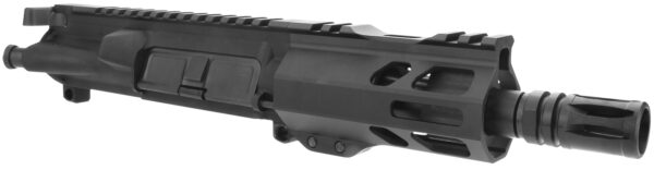 TacFire BU-556-5 Pistol Upper Assembly  5.56x45mm NATO Caliber with 5″ Black Nitride Barrel, Black Anodized 7075-T6 Aluminum Receiver & M-LOK Handguard for AR-Platform Includes Bolt Carry Group