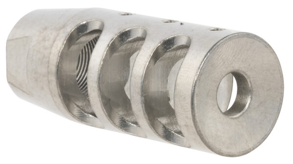 TacFire  Compensator  Stainless Steel with 5/8″-24 tpi Threads 2.50″ OAL for 308 Win