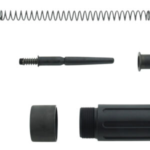TacFire MAR139C Short Buffer Tube System — Black Anodized