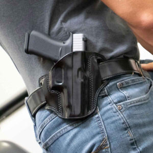 Galco Combat Master CM876B OWB Leather Holster – Hellcat Pro RH