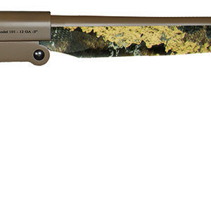 147368 Charles Daly 930337 101 Full Size 410 Gauge Break Open 3″ 1rd 26″ Flat Dark Earth Cerakote Steel Barrel & Receiver, Fixed TrueTimber Prairie Synthetic Stock