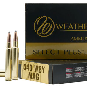 Weatherby Select Plus 340 WBY Mag 225gr Hornady Interlock 20rd Box