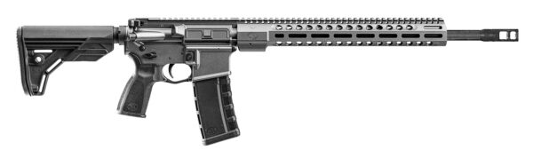 147422 FN 36100683 FN 15 DMR3 5.56x45mm NATO 18″ Barrel 30+1, Tungsten Gray Receiver, Black OEM Stock & Grip, Optics Ready