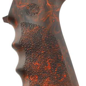 Hogue OverMolded Beavertail Grip for AR-15 – Red Lava