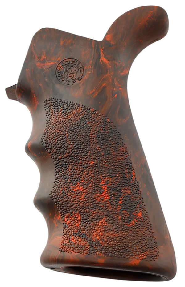 Hogue OverMolded Beavertail Grip for AR-15 – Red Lava