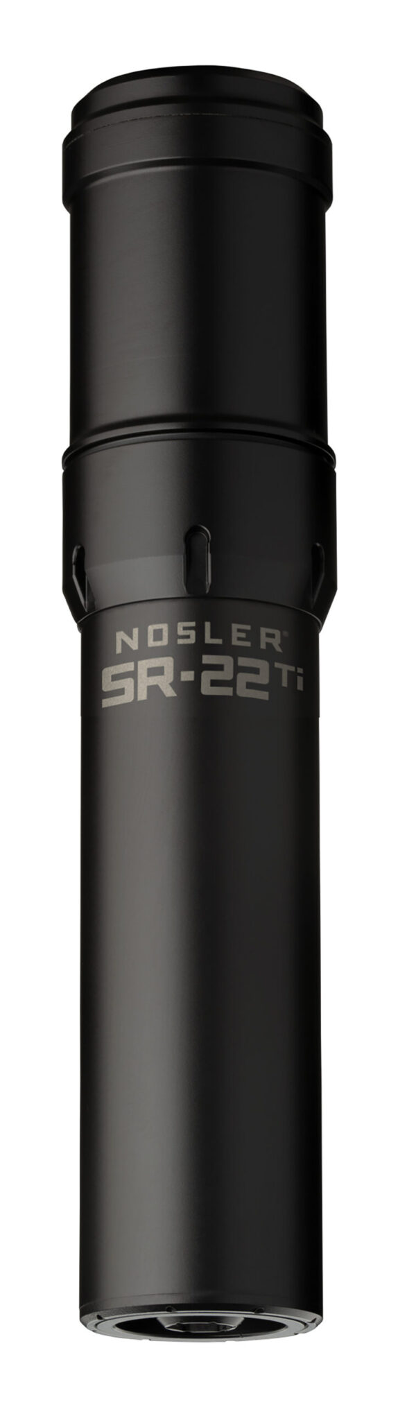 147615-scaled-1 Nosler SR-22 Ti .22 LR Suppressor 1/2-28 7.53″