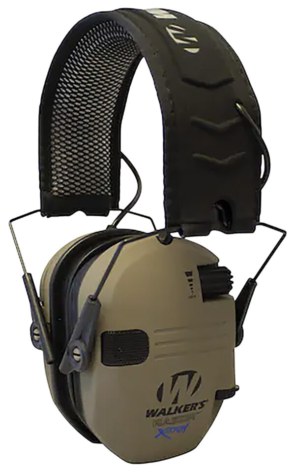 Walkers Razor X-TRM Electronic Muff — 21 dB NRR, FDE