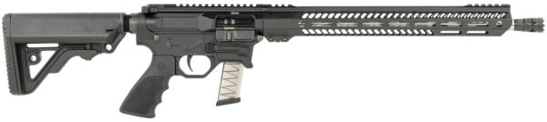 148305 Rock River Arms BT91700V1 LAR-BT9G R9 Competition 9mm Luger 16″ Stainless, Black, RRA NSP-2 Stock & Hogue Grip