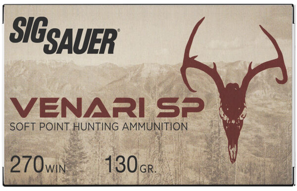 Sig Sauer Venari .270 Win 130gr SP, 20rd Box