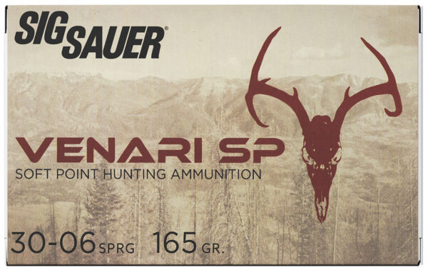 Sig Sauer Venari .30-06 165gr SP – 20rd Box