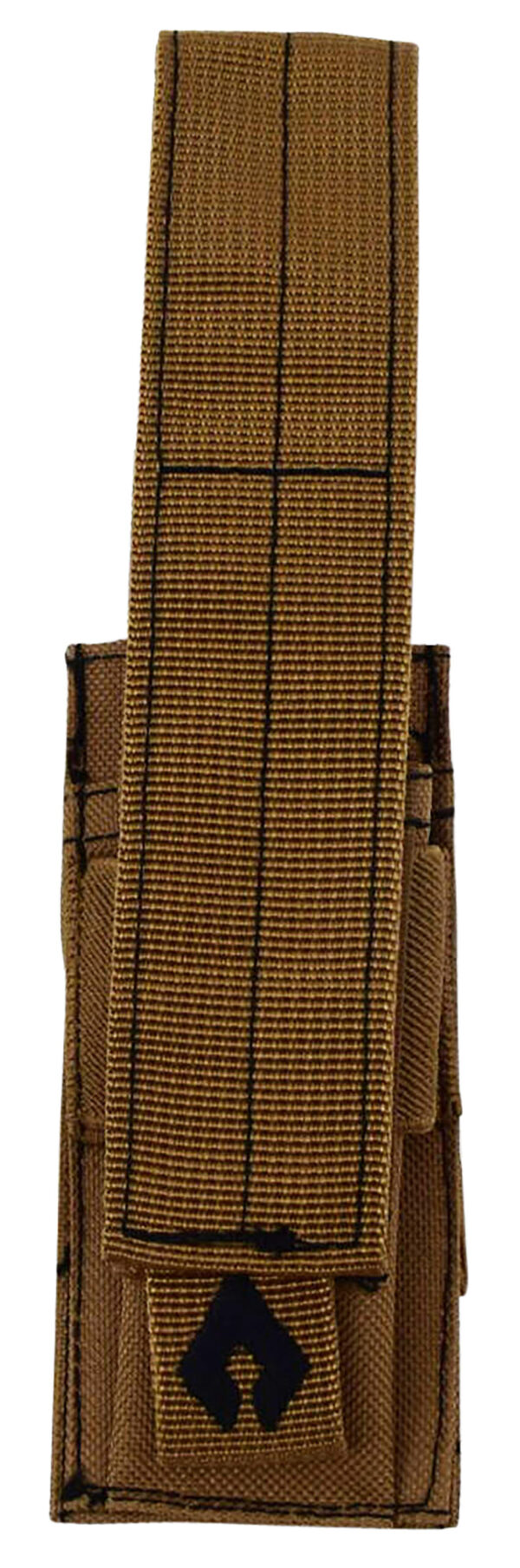 148853-scaled-1 Advance Warrior Solutions PSMPTN Single Mag Pouch Tan 600D