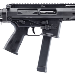 B&T Firearms 500003AB SPC9  9mm Luger 33+1 9.10″, Black, Buffer Tube Stock, Polymer Grip (OEM Mag)