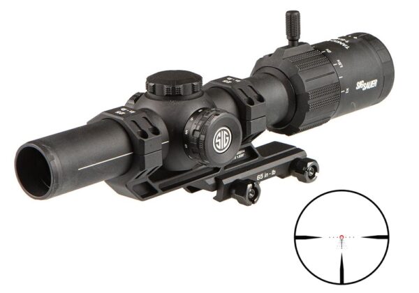 148ef Sig Sauer Tango-MSR 1-6×24 30mm FFP Scope w/ Mount