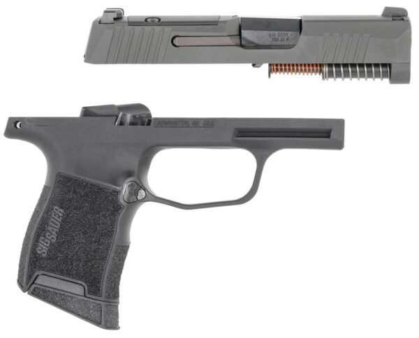 Sig Sauer 8900719 P365 Caliber Exchange Kit 380 ACP 3.10″ 10+1 Black Nitride Slide Black Polymer Frame SigLite Night Sights for All Sig P365 Models