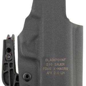 Sig Sauer P365-XMACRO IWB Holster Left Hand Black