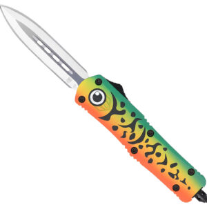 CobraTec FS-3 Green Lure OTF Dagger — 3 inch D2 Blade
