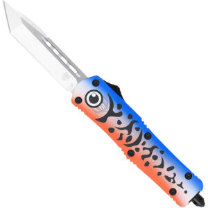 Cobratec FS-3 Fishing Lure OTF Tanto Knife, 3 in D2 Blade