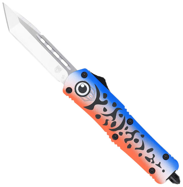 149063 Cobratec FS-3 Fishing Lure OTF Tanto Knife, 3 in D2 Blade