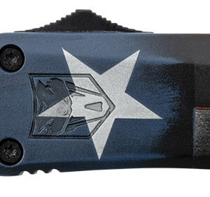 CobraTec FS-3 Texas Flag 3″ OTF Tanto, D2 Steel