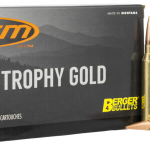 HSM Trophy Gold 6.5×284 Norma 130 gr Berger VLD Match, 20/Box