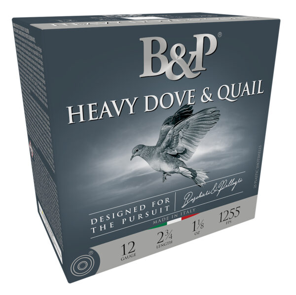 149228 B&P Heavy Dove & Quail 12GA 2.75″ 1-1/8 oz #7.5 25/Box