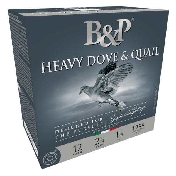 149229 B&P Dove & Quail 12GA 2-3/4″ 1-1/8oz #8 25rd