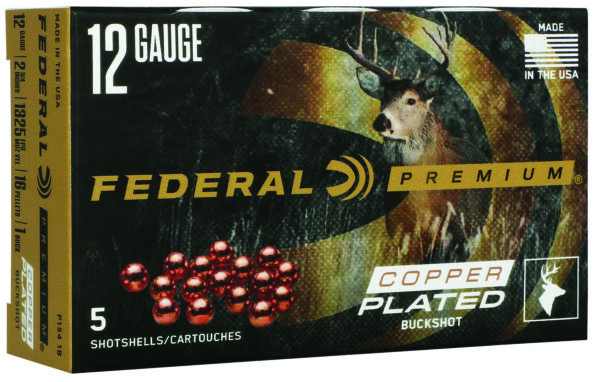 149246 Federal Premium Vital-Shok Max Buck 12 Gauge 2-3/4″ 5/ct