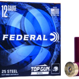 Federal Top Gun Steel 12 Gauge 2-3/4″ 1-1/8oz #7 25ct