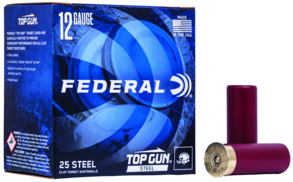 149258 Federal Top Gun Steel 12 Gauge 2-3/4″ 1-1/8oz #7 25ct