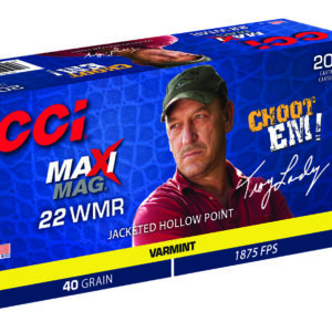 CCI 958 Maxi-Mag 22 WMR 40 gr JHP 200rd Box
