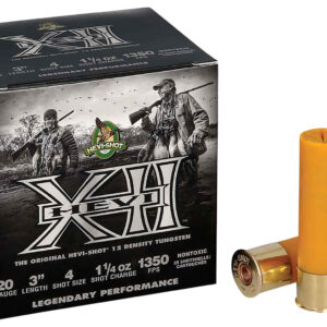HEVI-Shot HEVI-XII 20 Gauge 3 inch 1 1/4 oz Size 4