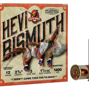 HEVI-Shot HEVI-Bismuth 12 Gauge 2-3/4 in 1-1/4 oz #3 25rd Box