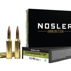 Nosler E-Tip 6.5 PRC 120 gr Spitzer – 20rd Box