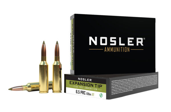 Nosler E-Tip 6.5 PRC 120 gr Spitzer – 20rd Box