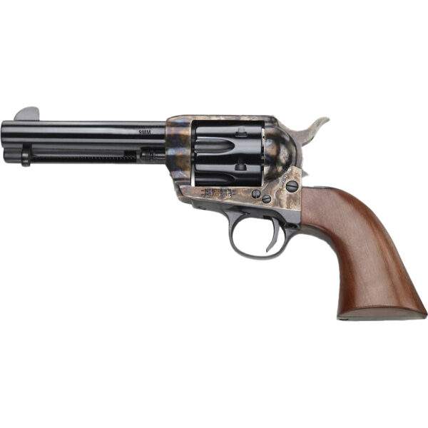 1501427_1 Pietta Californian Revolver 9mm 4.75 in. Casehardened Frame Walnut Grip 6 rd.