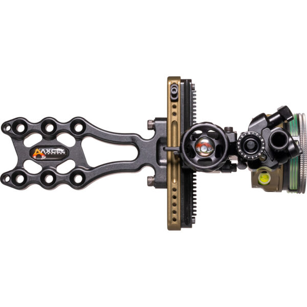 1501963_2 Axcel LANDSLYDE Slider Tactical Bowhunting Sight AVX-41 Scope 1 Pin .019 Green Fiber
