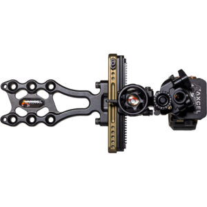 Axcel LANDSLYDE Slider Tactical Bowhunting Sight AccuStat II Micro 5 Pin .019