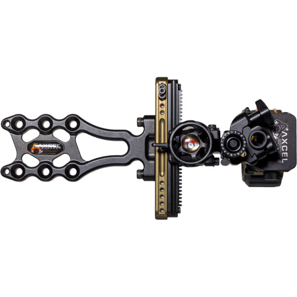 Axcel LANDSLYDE Slider Tactical Bowhunting Sight AccuStat II Micro 5 Pin .019