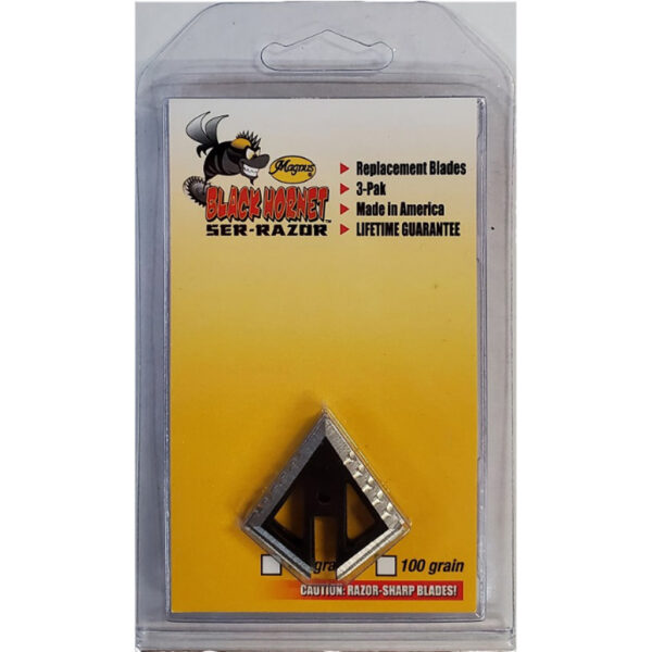 1502175_1 Magnus Black Hornet Ser-Razor Replacement Blade 4 Blade 150 gr.