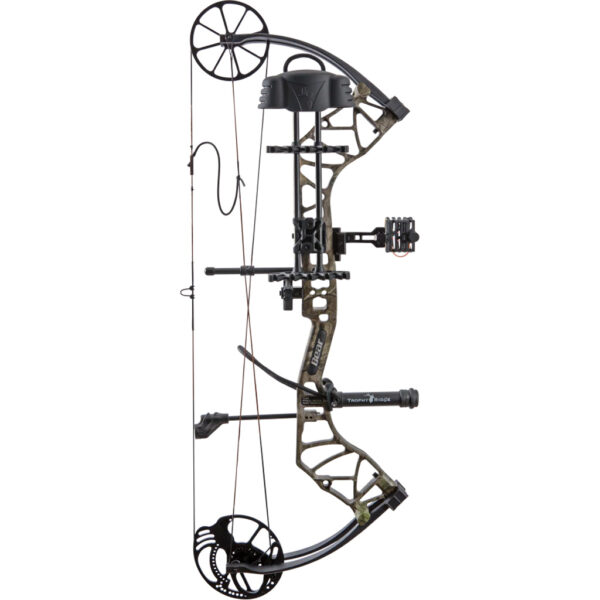 1502507_3 Bear Species XT RTH Bow Package Mossy Oak Roots/Black 55-70 lbs. RH
