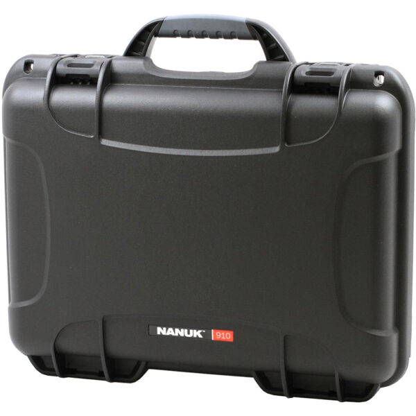 1502836_1 Nanuk Pistol and Accessory Hard Case w/Foam Black 13.2 in. x 9.2 in. x 3.8 in.