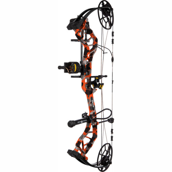1503224_1 Bear Legit MAXX RTH Bow Package Fred Bear Fire/Black 70 lbs. LH