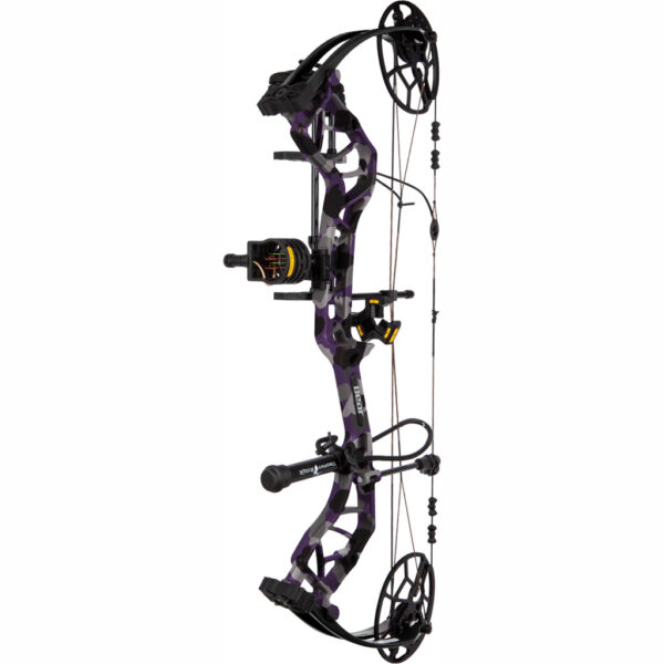 1503226_1 Bear Legit MAXX RTH Bow Package Fred Bear Twilight/Black 70 lbs. LH