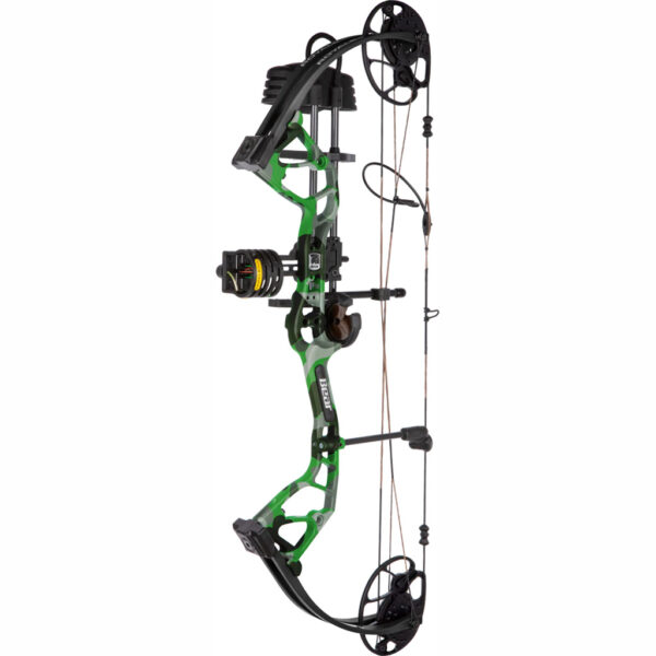 1503237_1 Bear Royale RTH Bow Package Fred Bear Electric/Black 50 lbs. RH