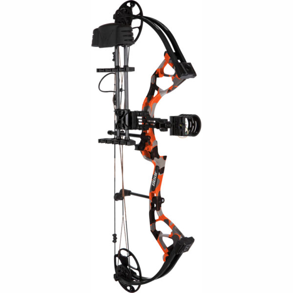 1503239_3 Bear Royale RTH Bow Package Fred Bear Fire/Black 50 lbs. RH