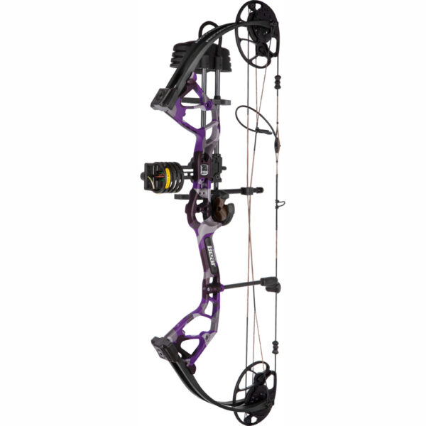 1503241_1 Bear Royale RTH Bow Package Fred Bear Twilight/Black 50 lbs. RH
