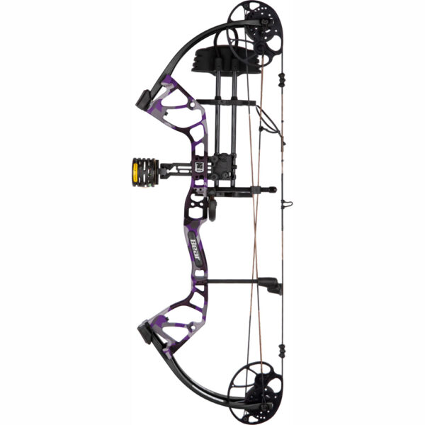 1503242_2 Bear Royale RTH Bow Package Fred Bear Twilight/Black 50 lbs. LH